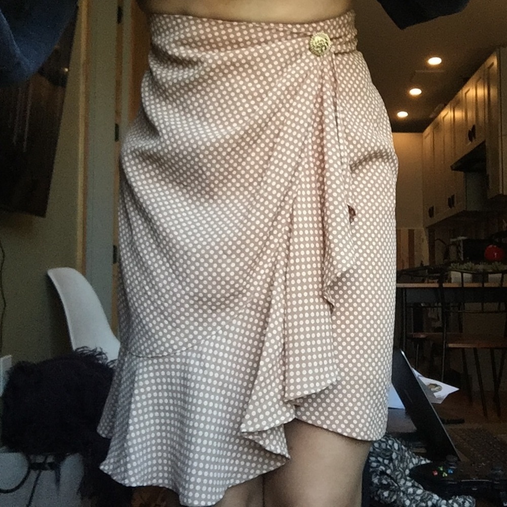Vintage polka dot skirt